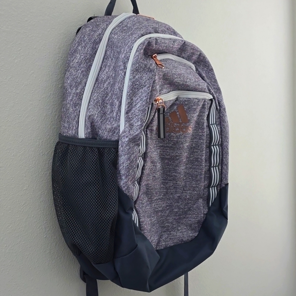 8/12 Adidas Excel 6 Backpack School Book Bag - Picture 2 of 8